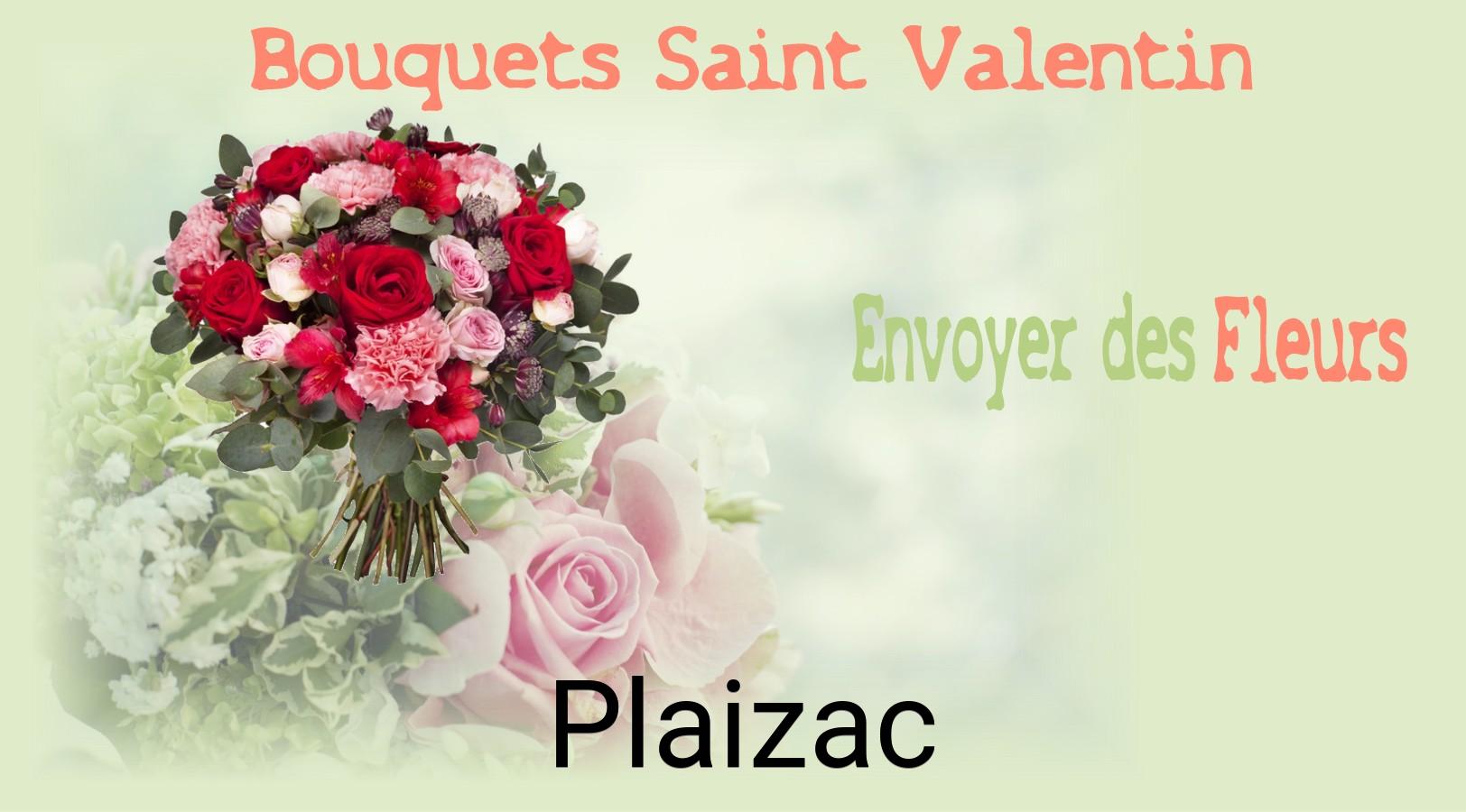 Roses de Saint-Valentin livrées à Plaizac